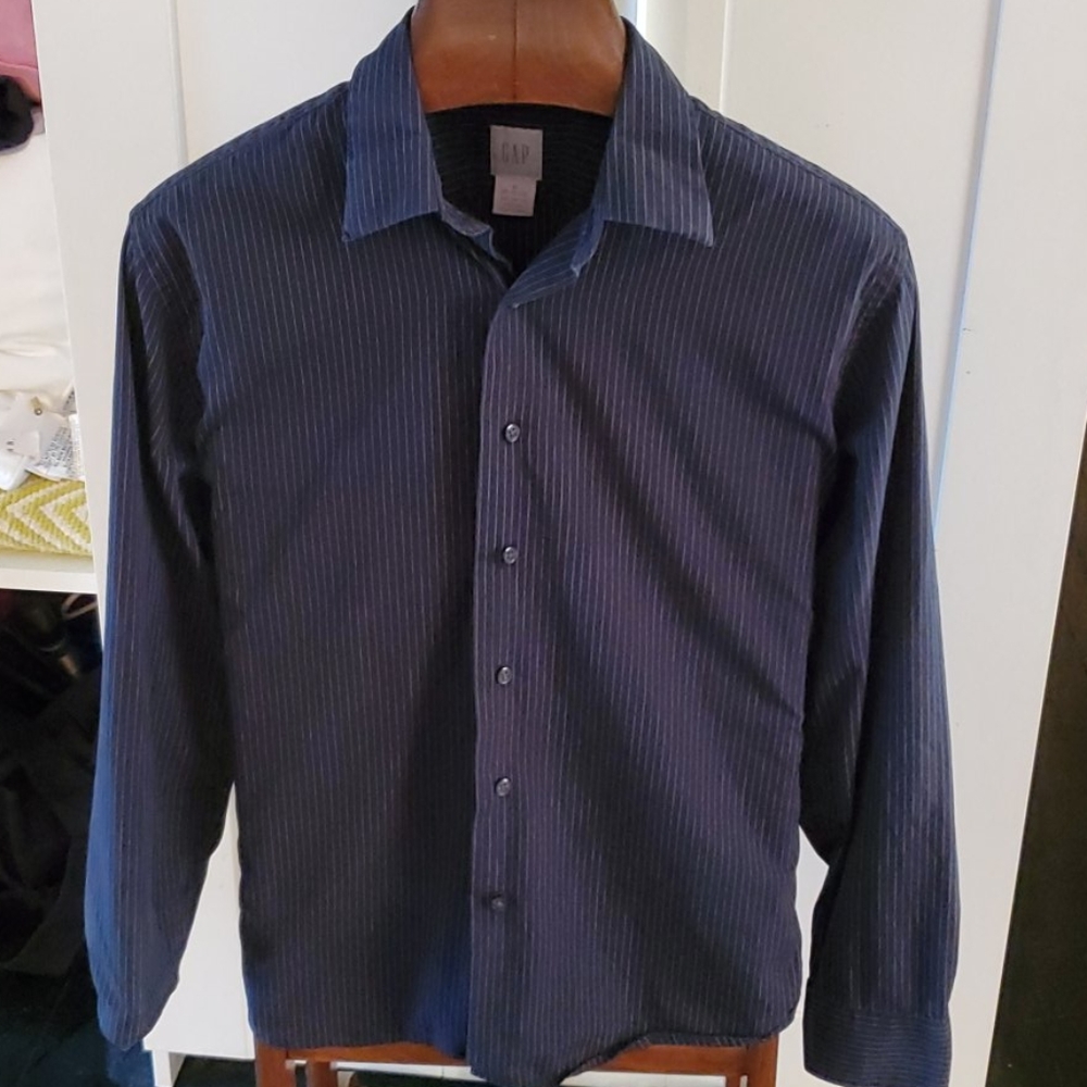 Pinstripe dress shirt
